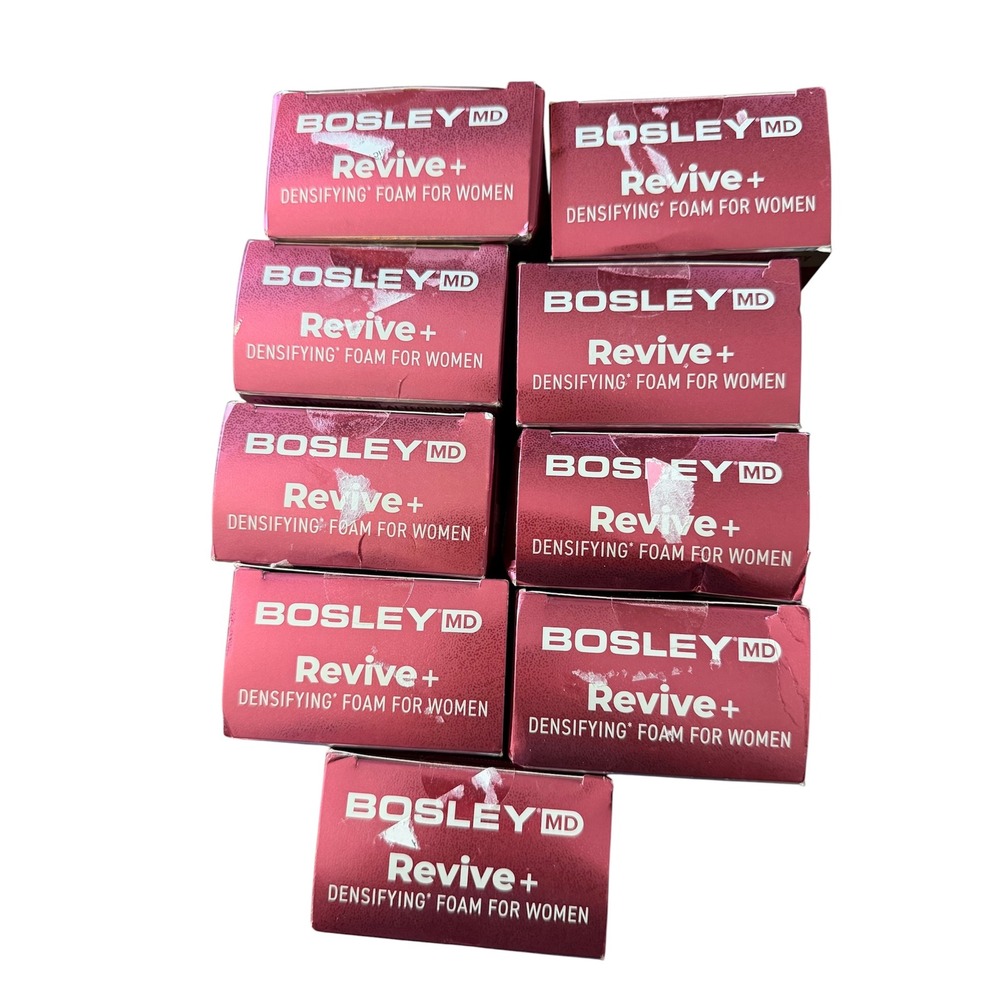 BosleyMD Revive Densifying Foam Women Hair Thinning Treatment 60g 2.11oz 8 Count